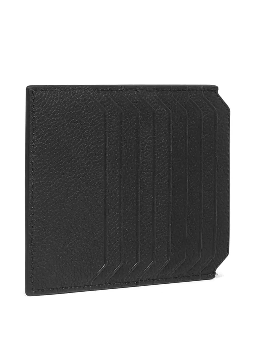 tumbled leather cardholder