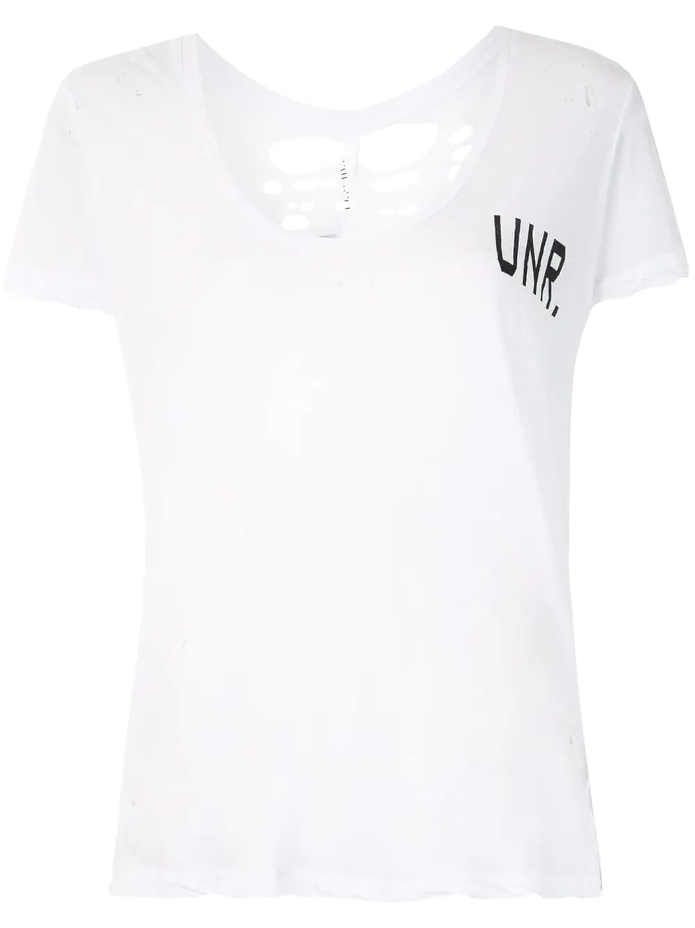 distressed UNR print T-Shirt
