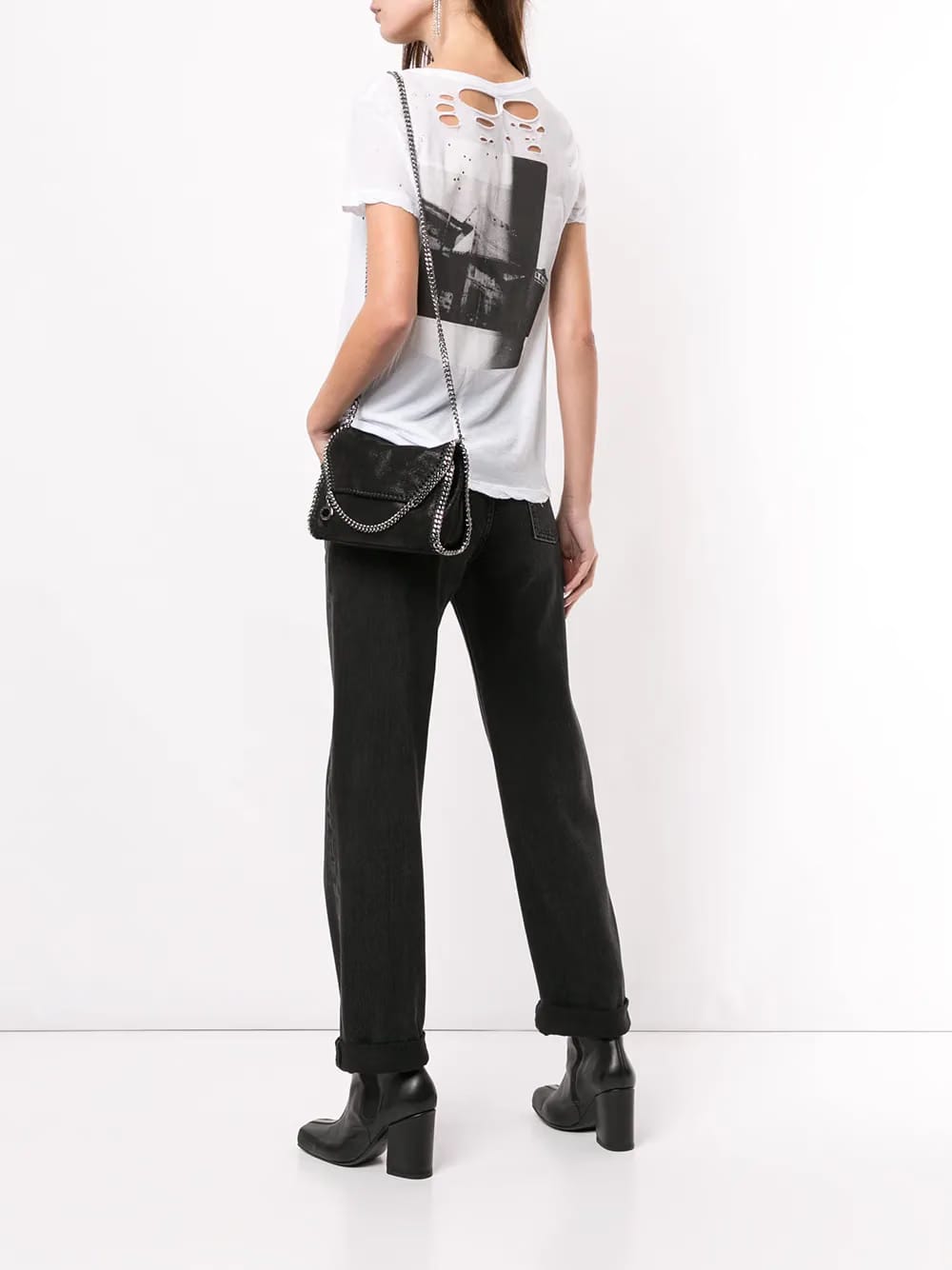 distressed UNR print T-Shirt