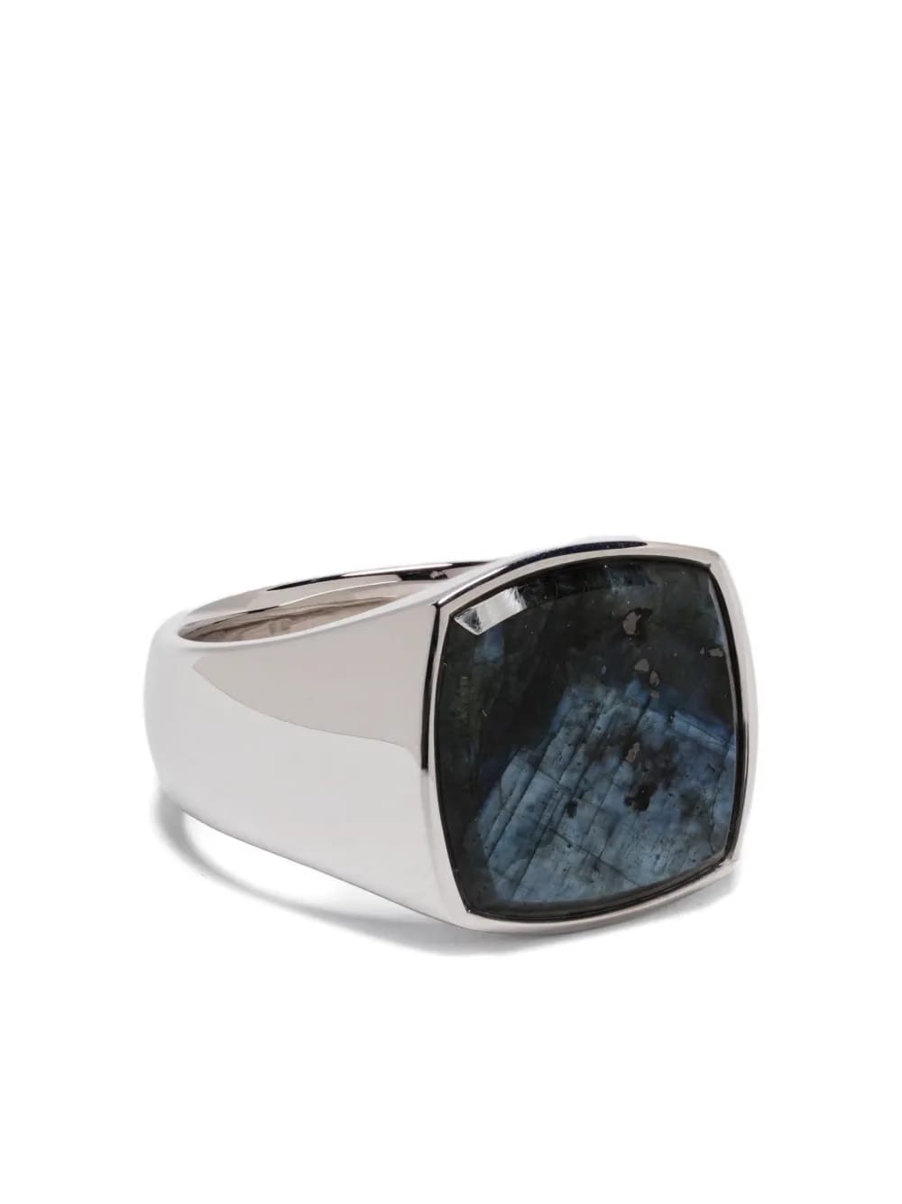 Cushion Larvikite ring