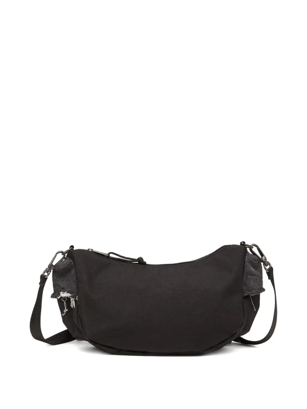 x Eastpak frayed denim shoulder bag