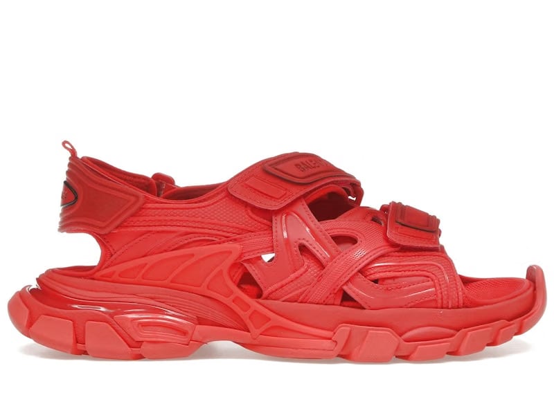 Balenciaga Track Sandal Triple Red