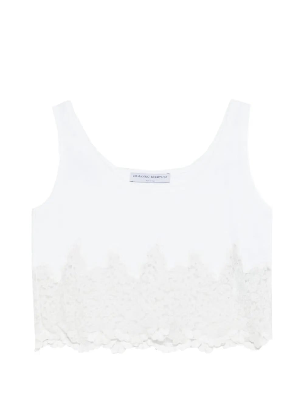 lace-detail top