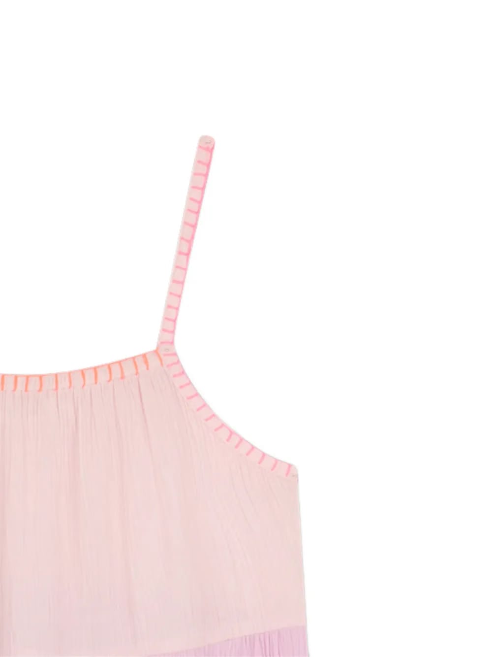 striped ruffled dress
