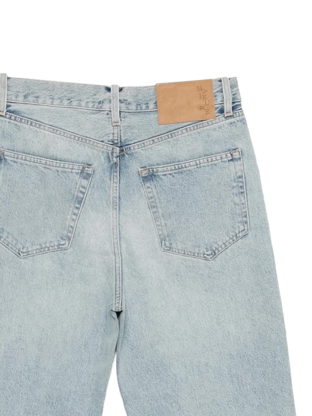 Logan logo-patch jeans