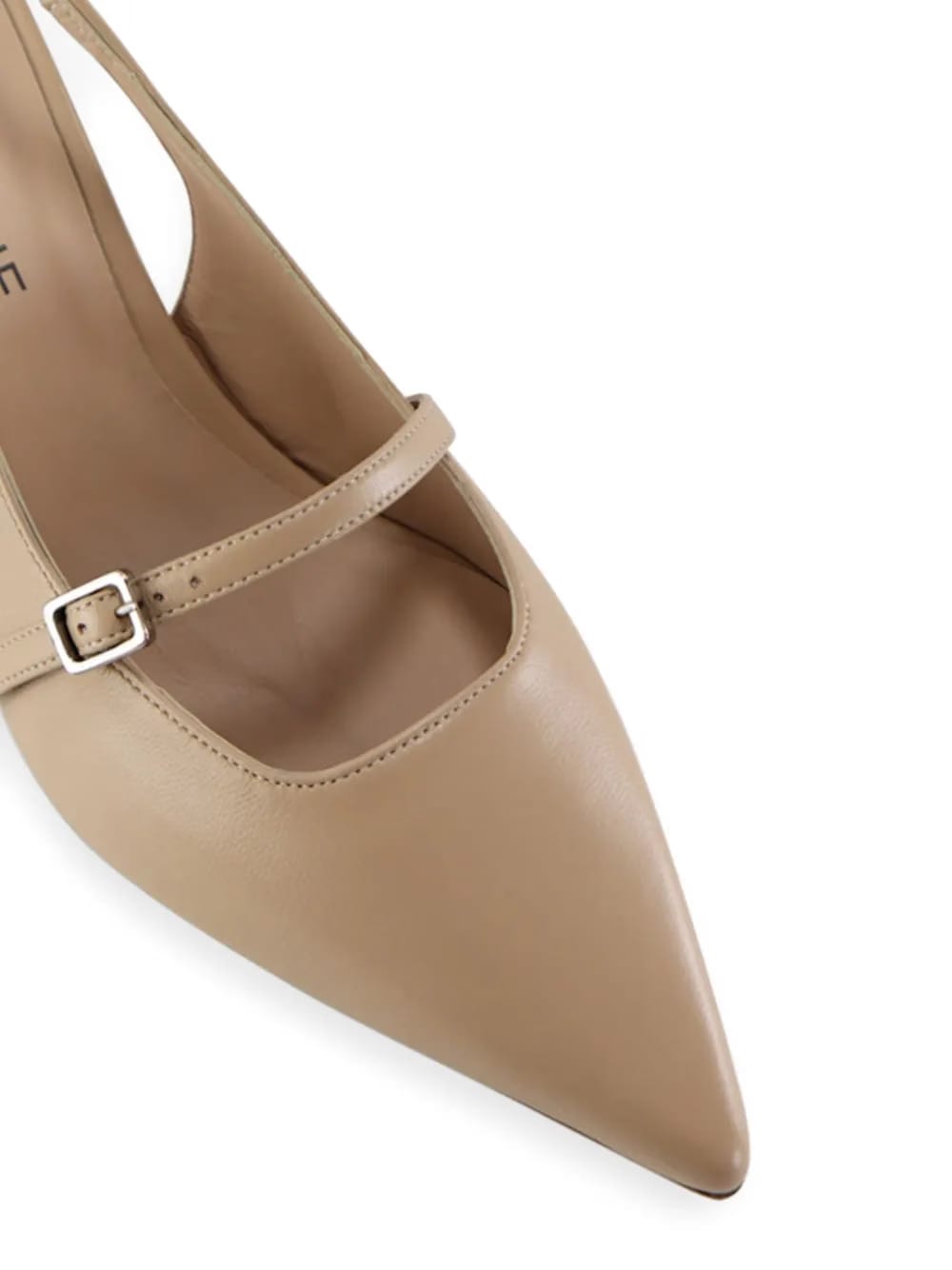 Elina pointed-toe slingback pumps