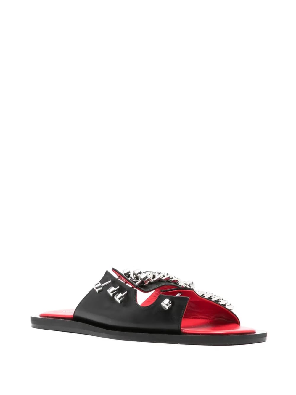 Move On leather sandals