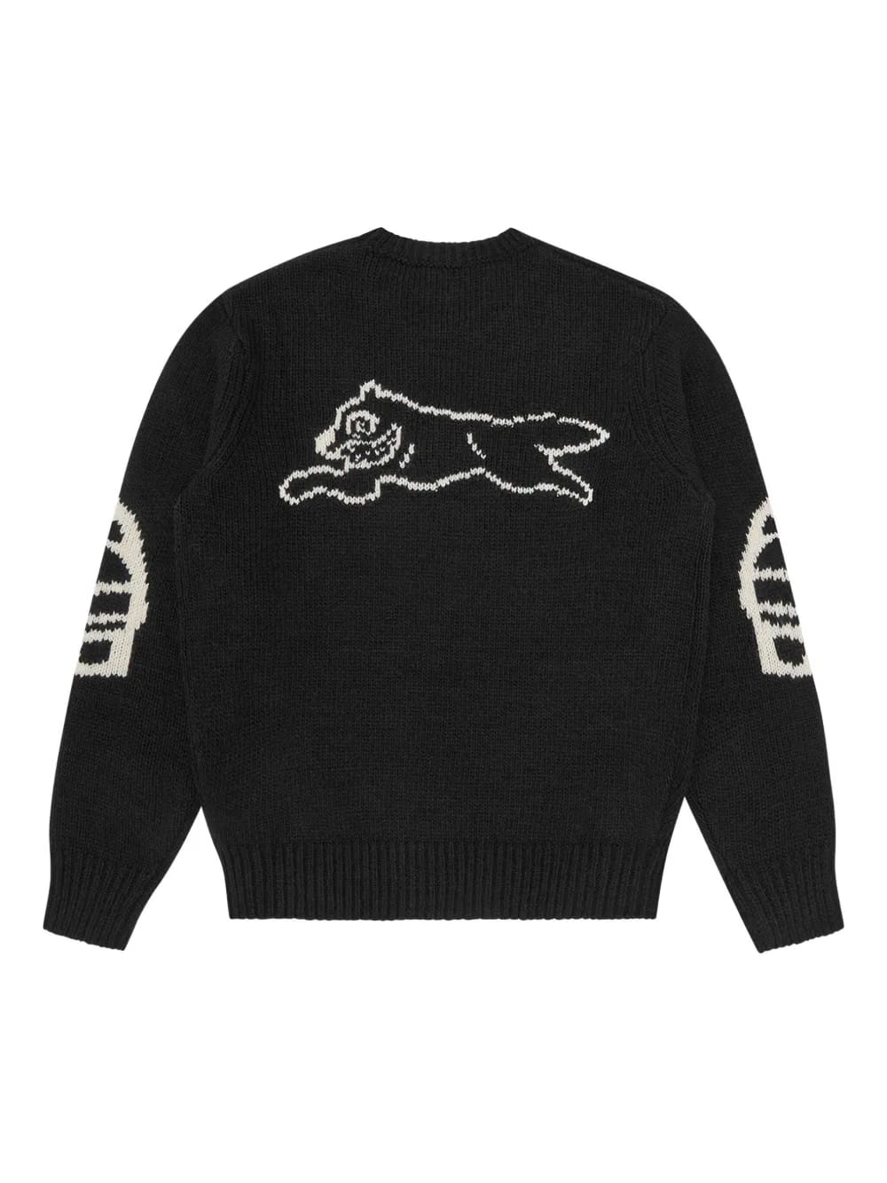 graphic intarsia sweatshirt