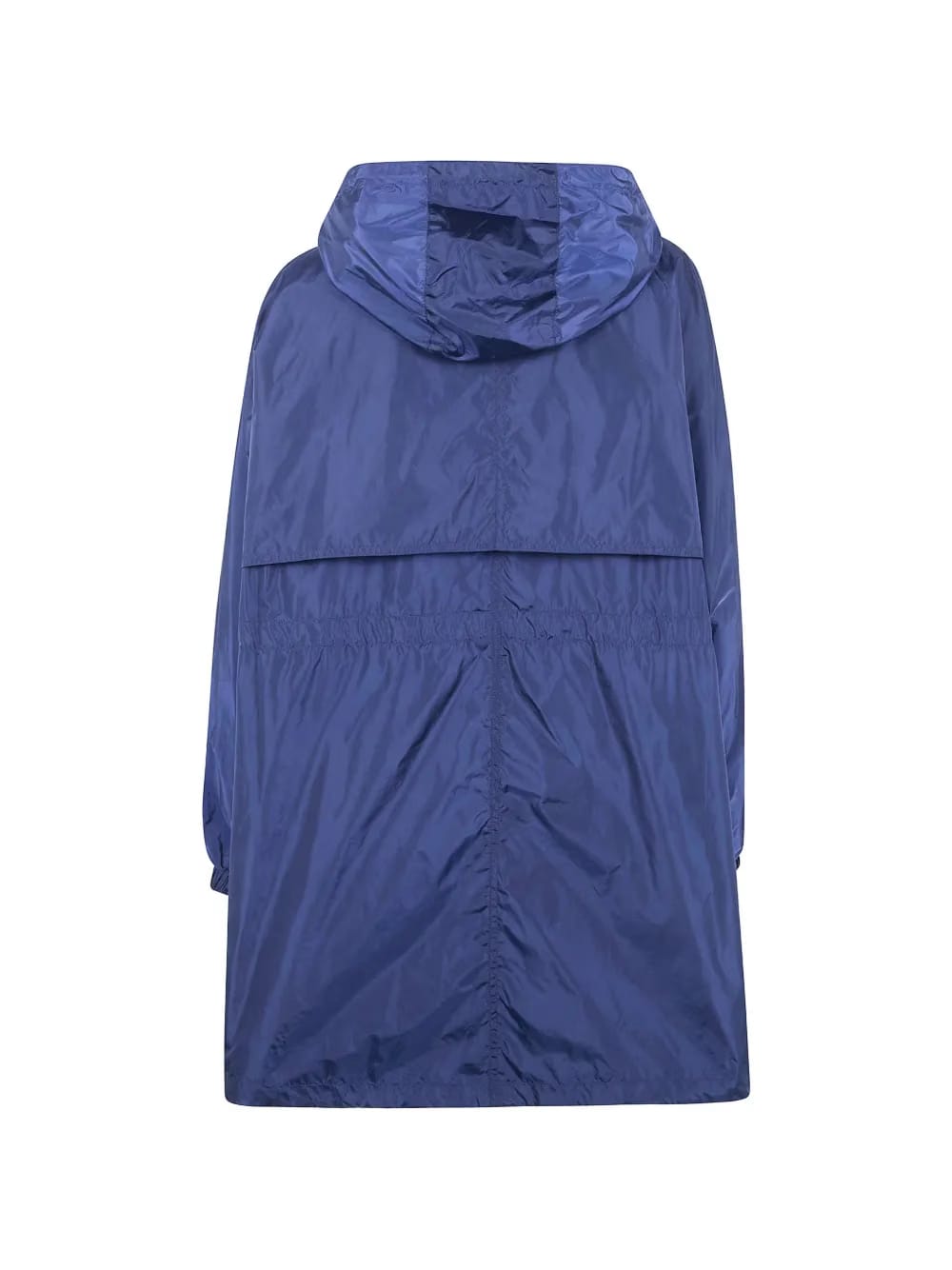 hooded zip-up parka coat