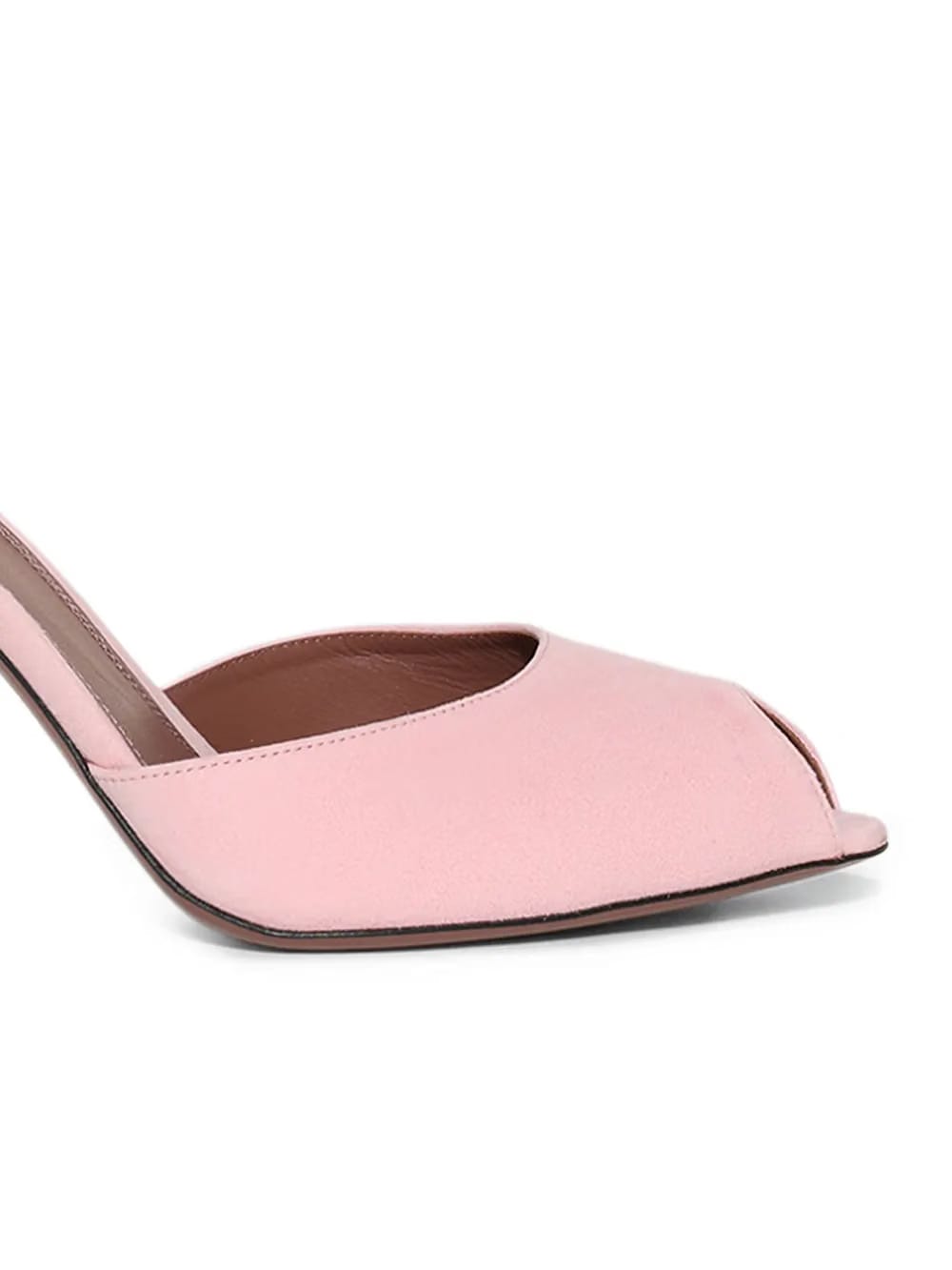 Vera open-toe heeled pumps