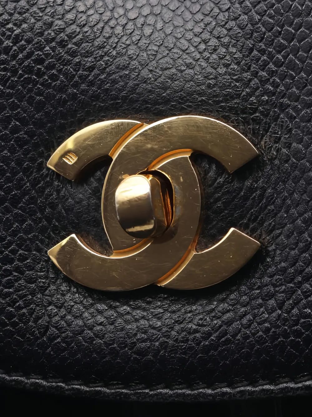 1996-1997 Triple Coco Mark chain-detail backpack