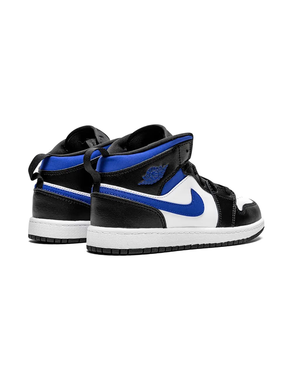Jordan 1 Mid "Black/White/ Racer Blue" sneakers