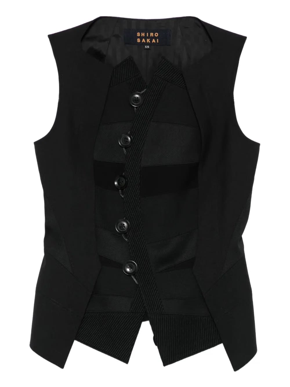 button-fastening waistcoat