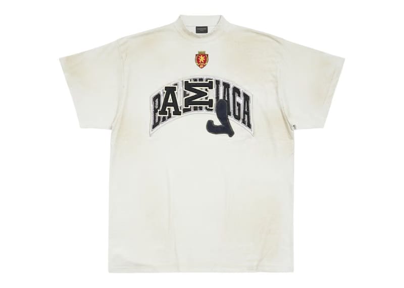 Balenciaga Skater Oversized T-Shirt White