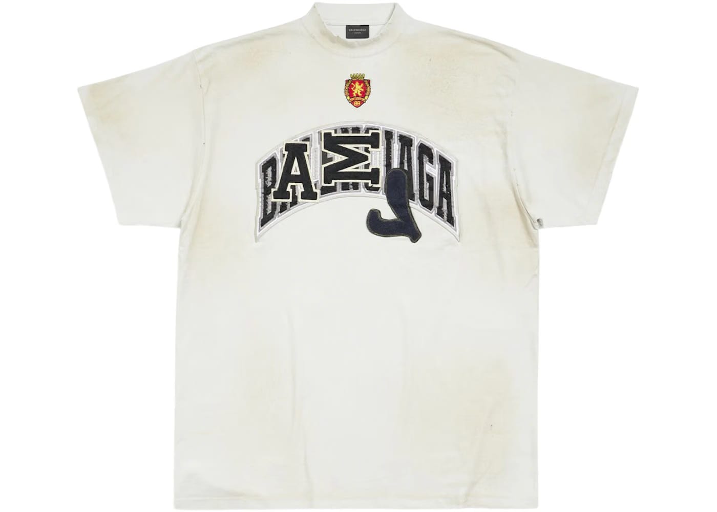 Balenciaga Skater Oversized T-Shirt White