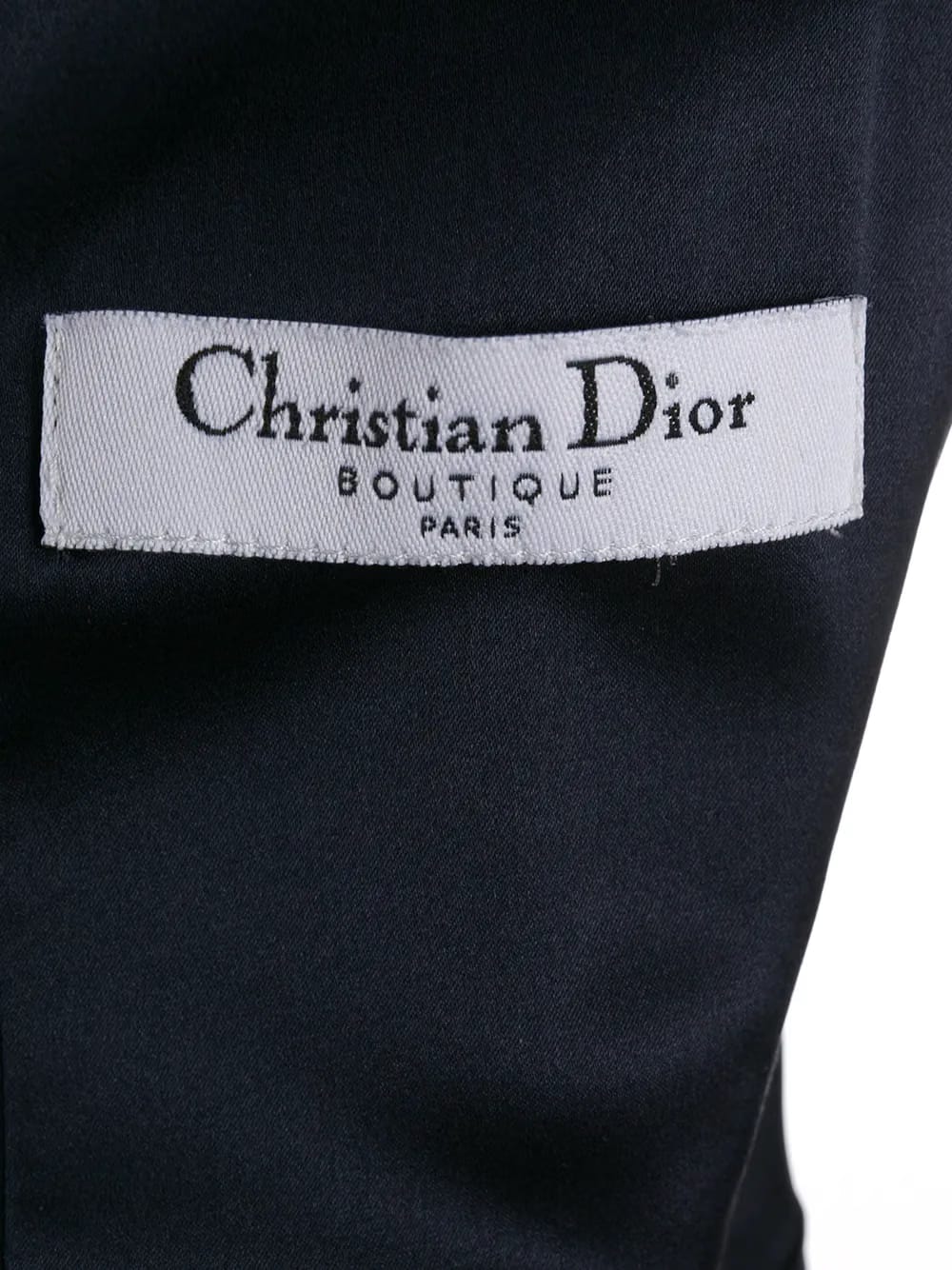 2000s pinstripe panel dress
