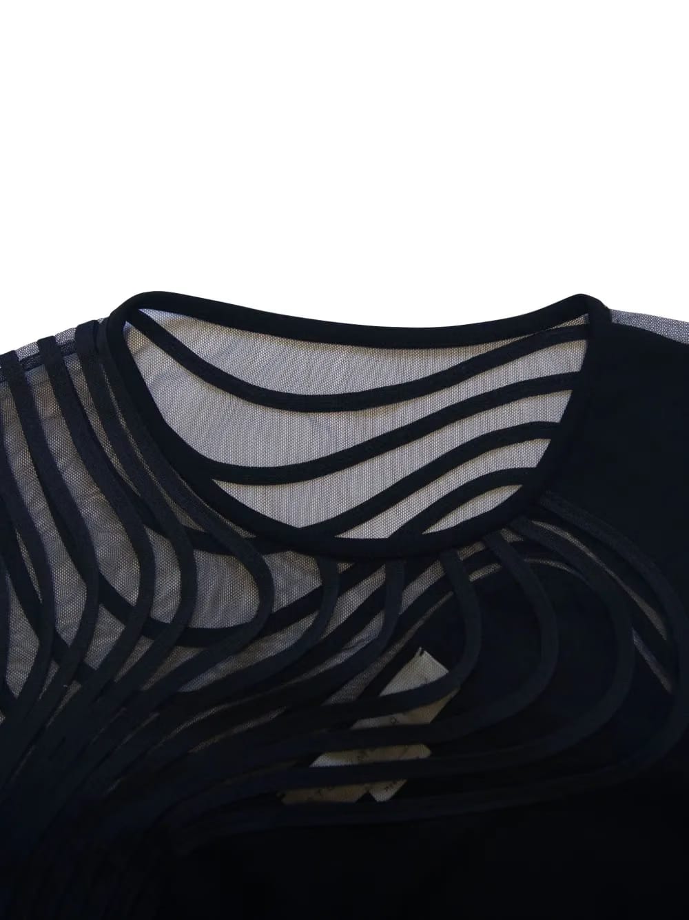 ripple sleeveless dress