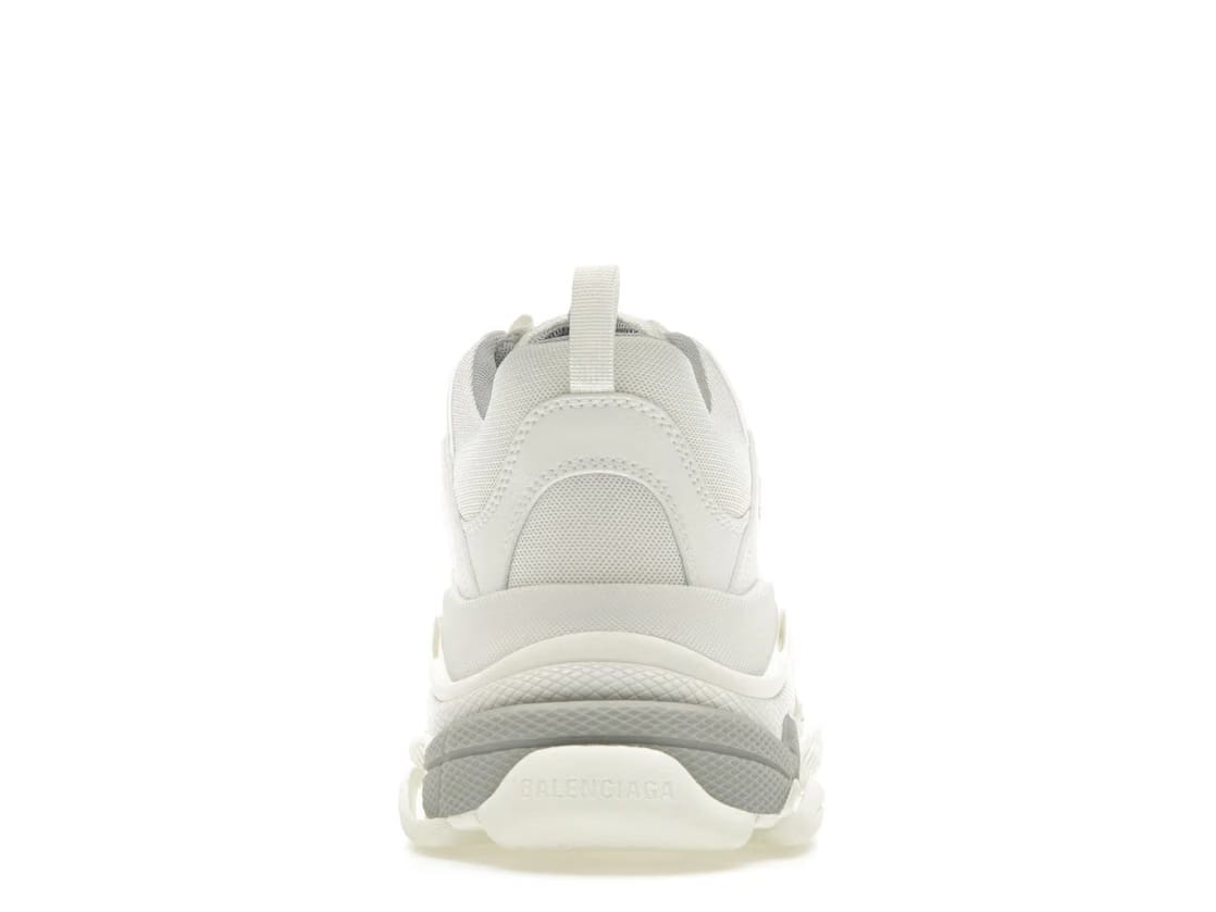 Balenciaga Triple S White Silver