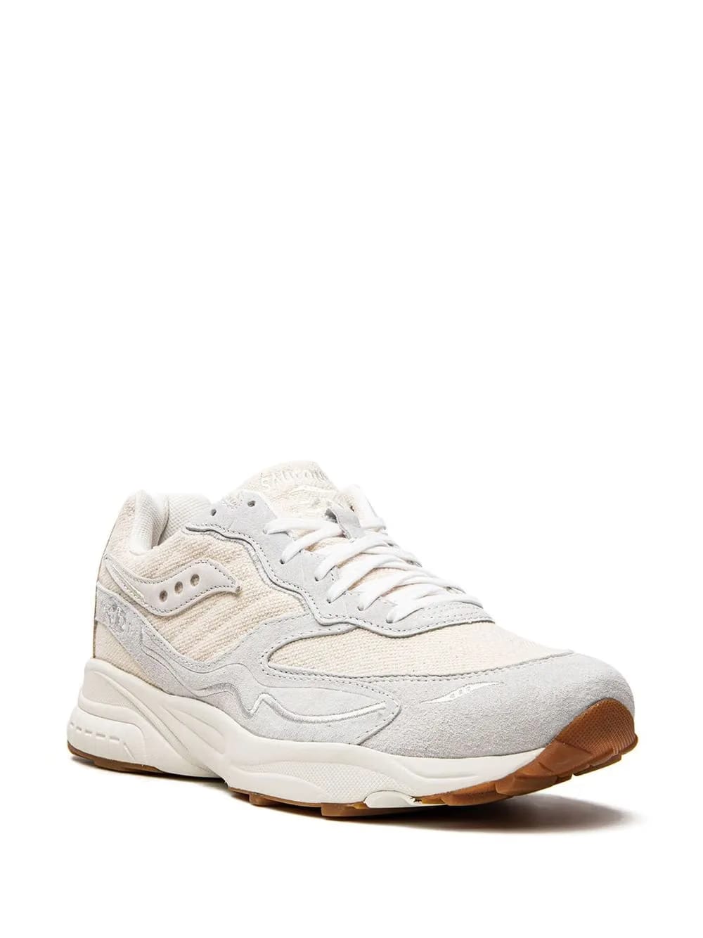 3D Grid Hurricane "Blank Canvas" sneakers