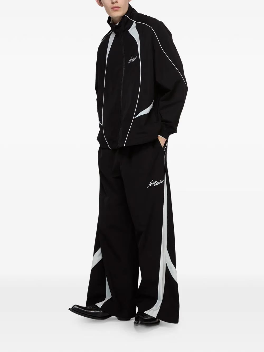 organic cotton panel trousers