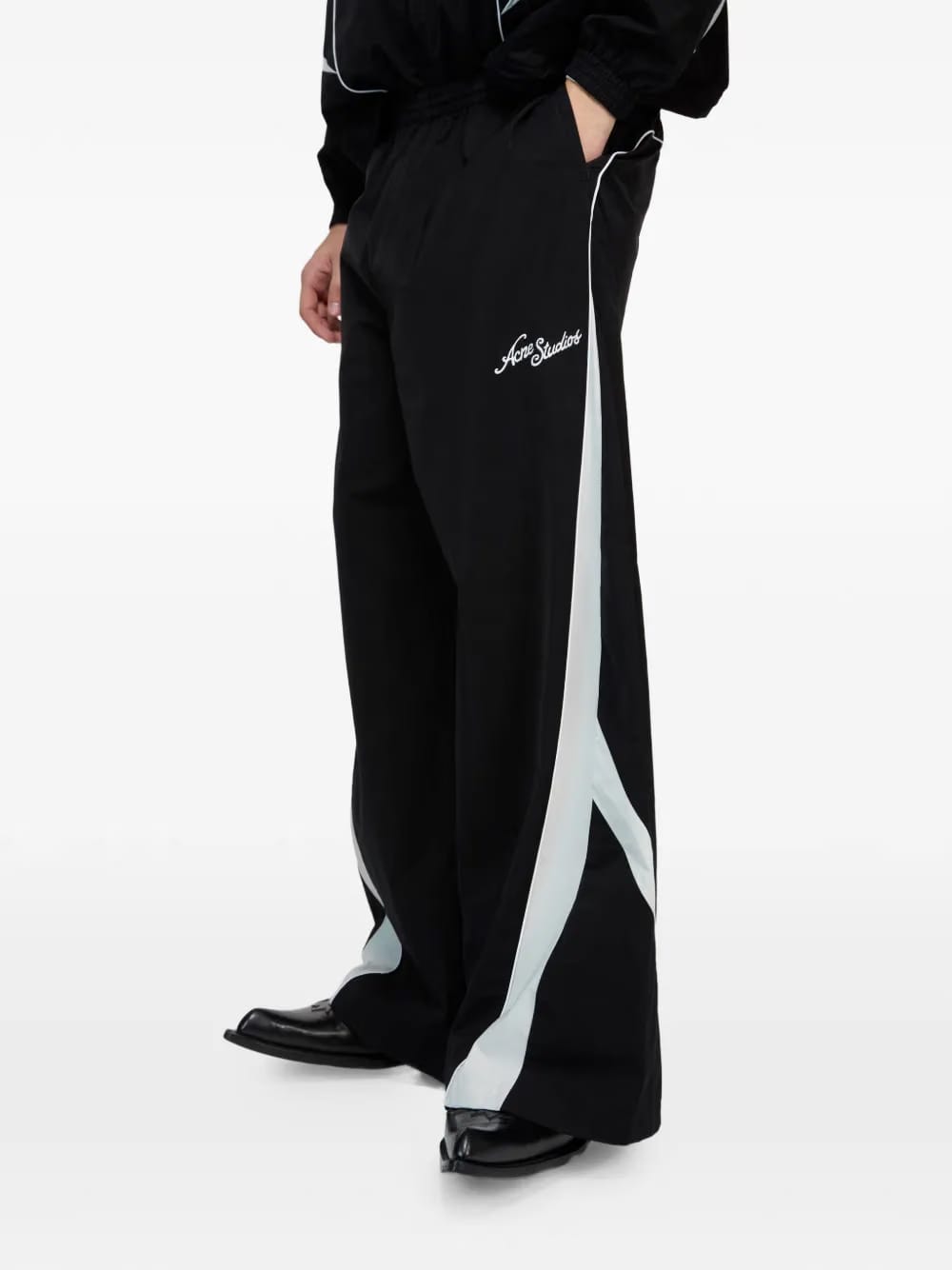 organic cotton panel trousers