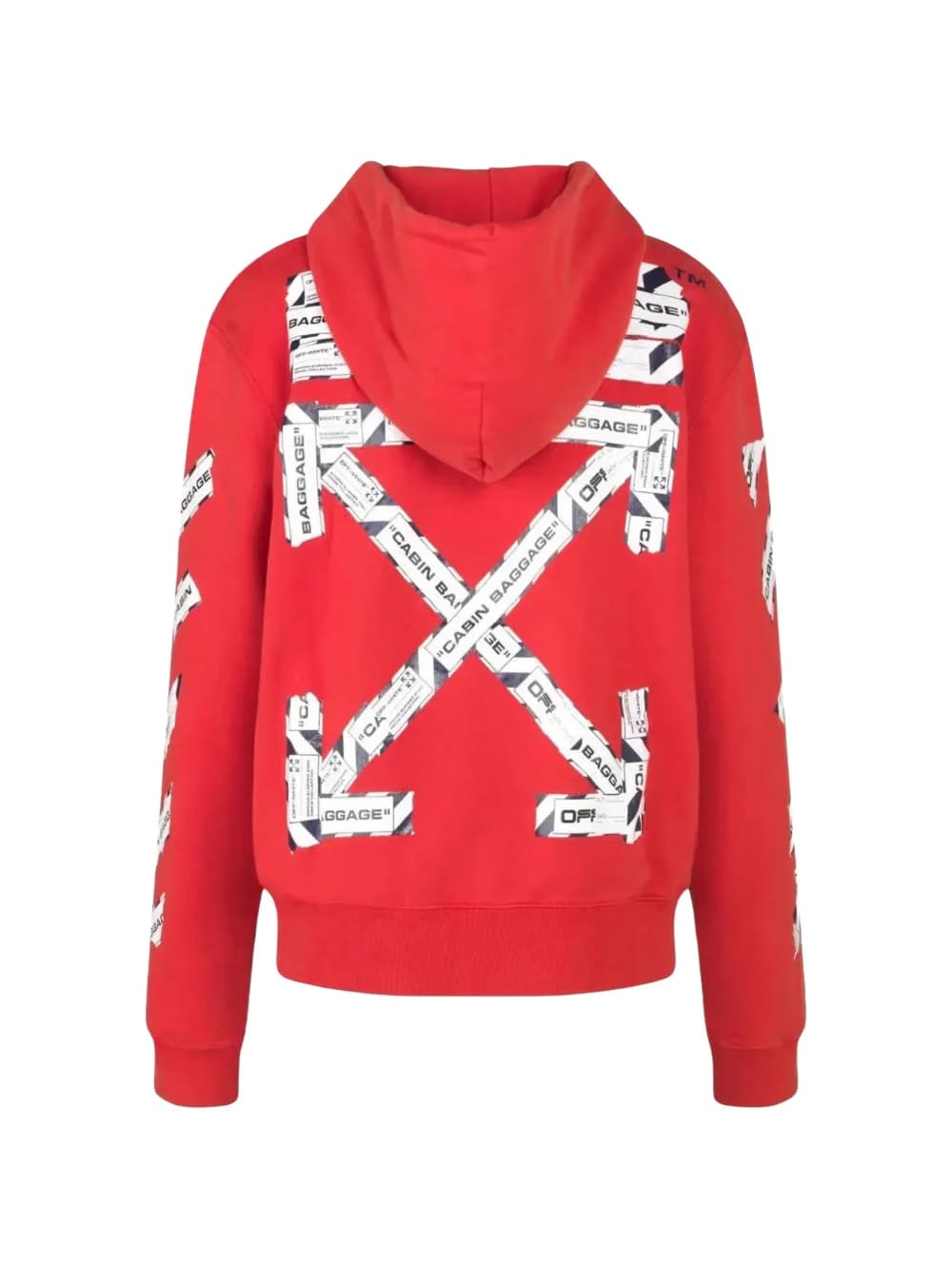 baggage tape arrows Hoodie