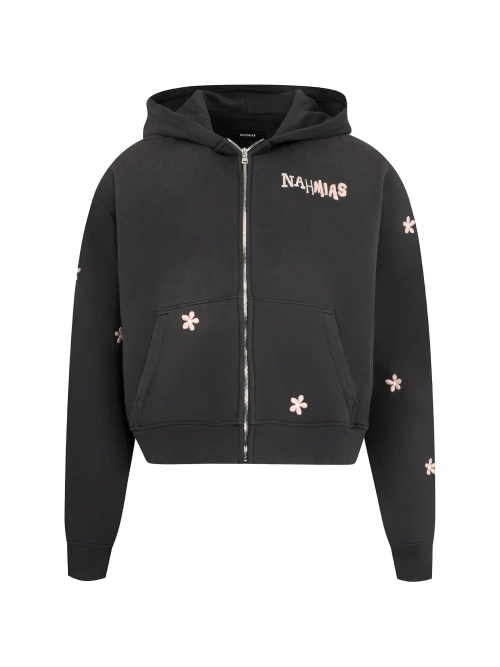 Flower Gromes zip-up Hoodie