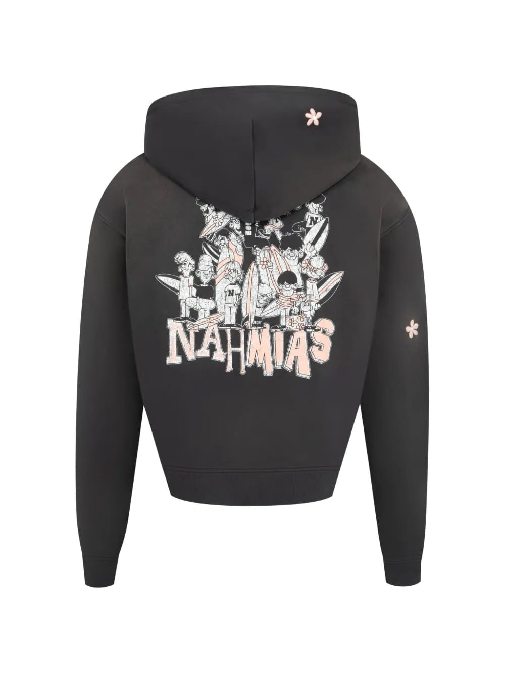 Flower Gromes zip-up Hoodie