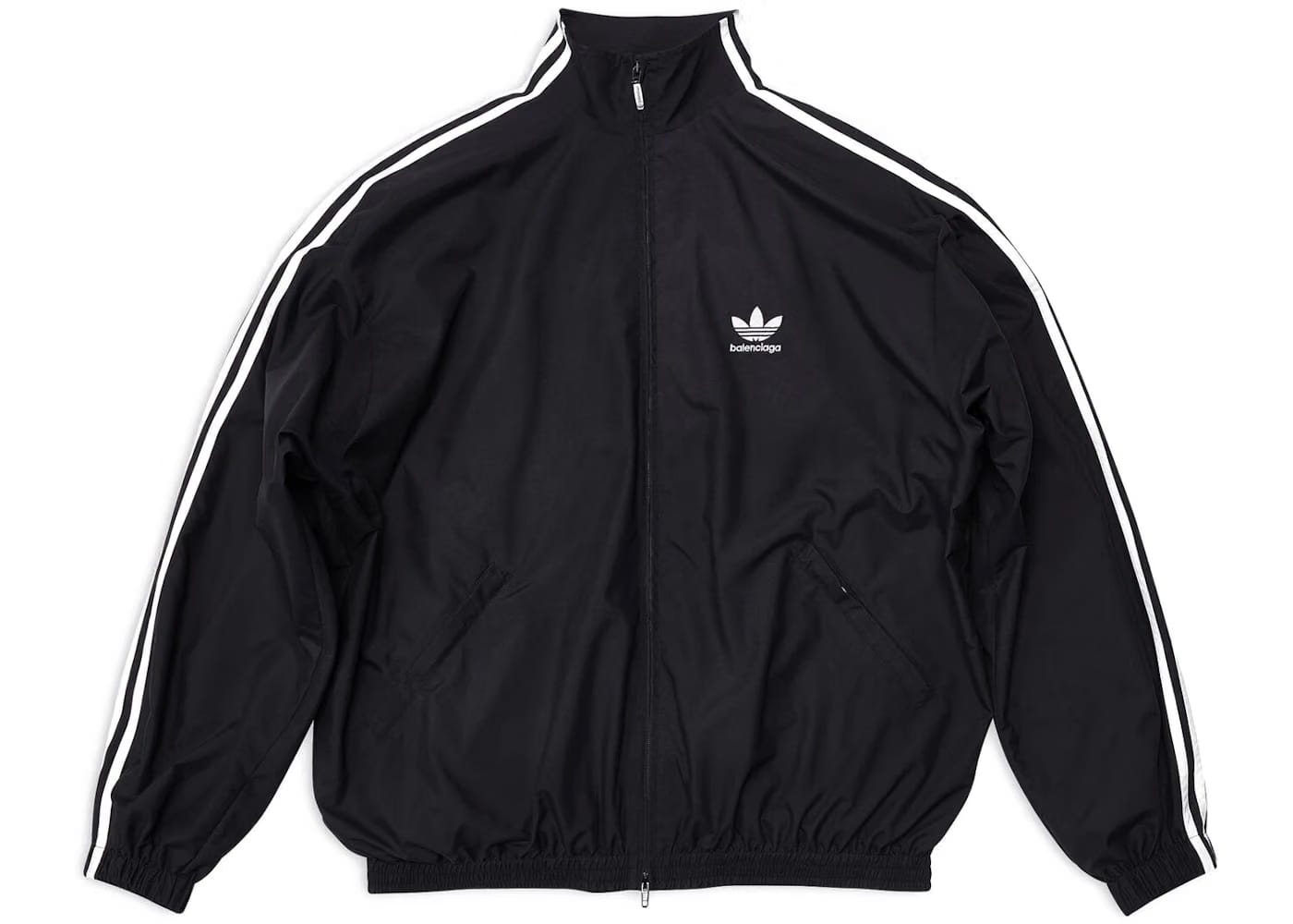 Balenciaga x adidas Tracksuit Jacket Black White