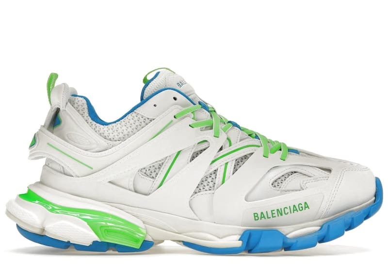 Balenciaga Track White Blue Green