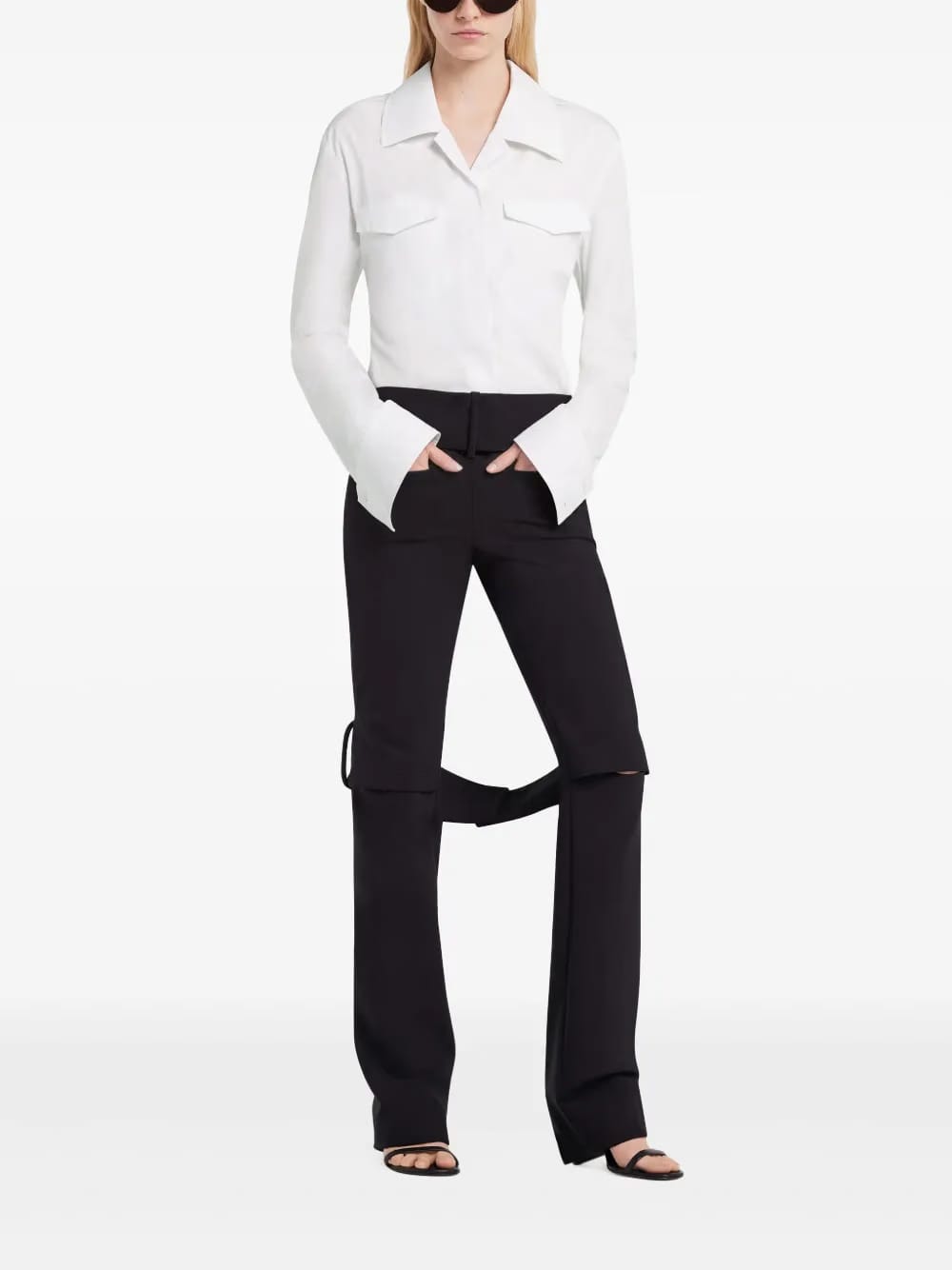 two-flap pocket shirt