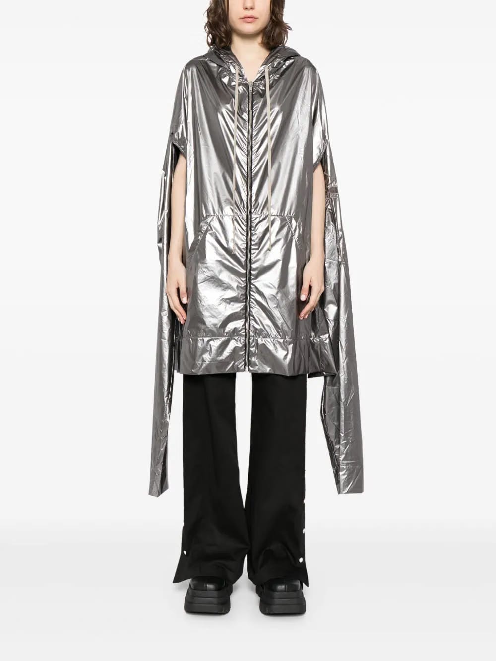 x Champion metallic hooded jacket