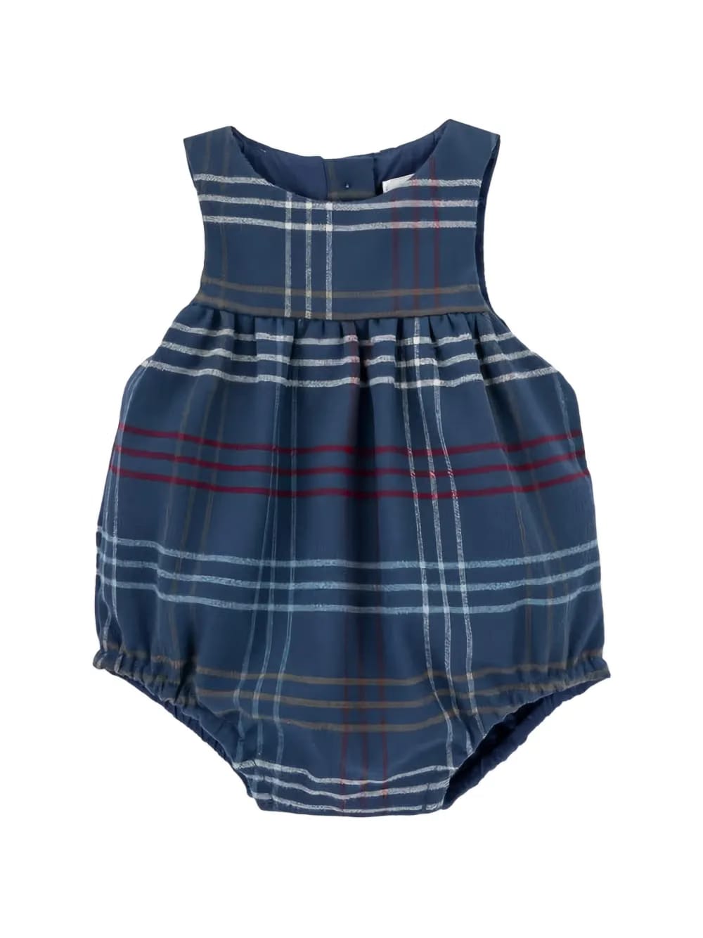 Holly checked romper