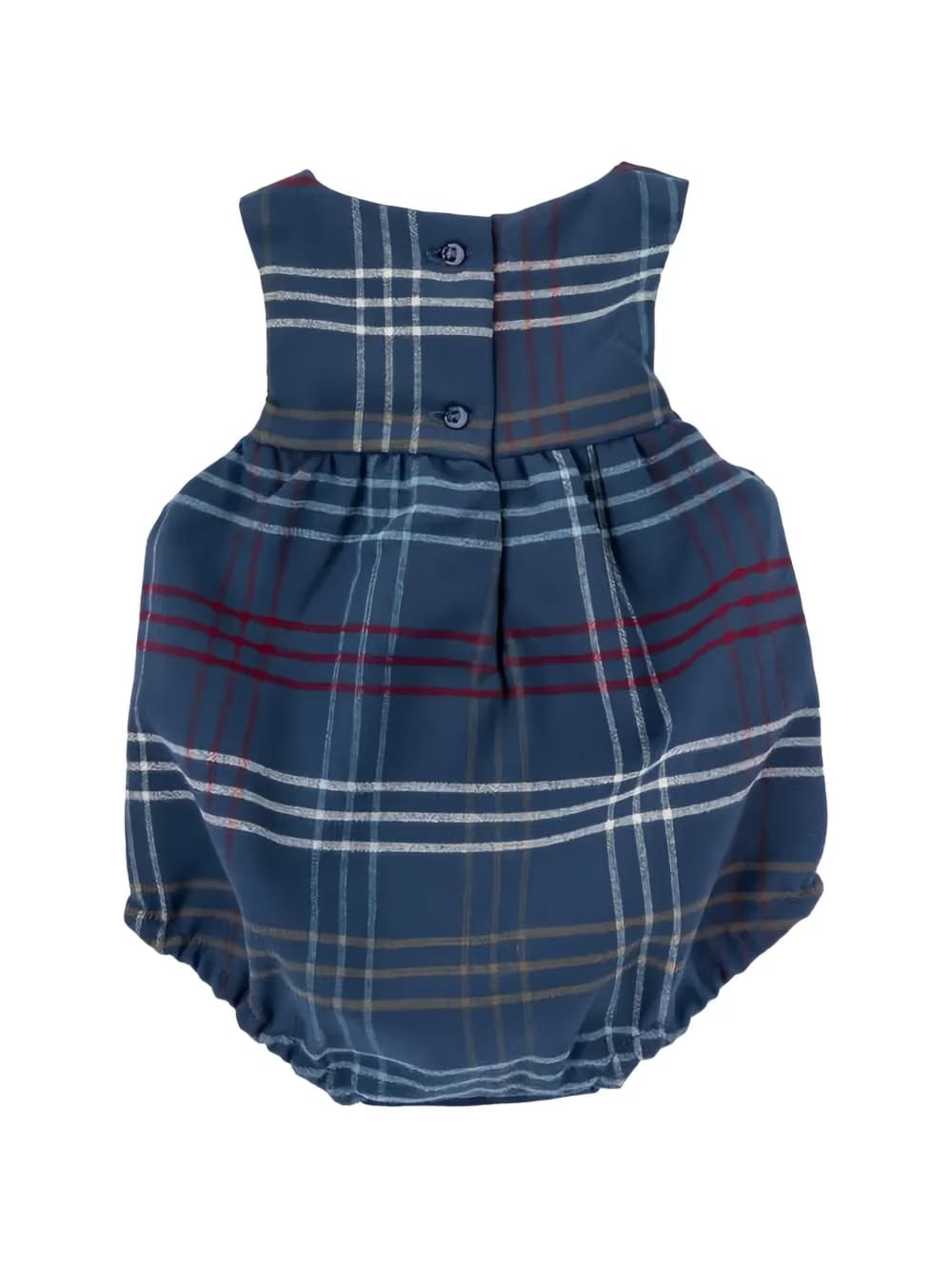 Holly checked romper