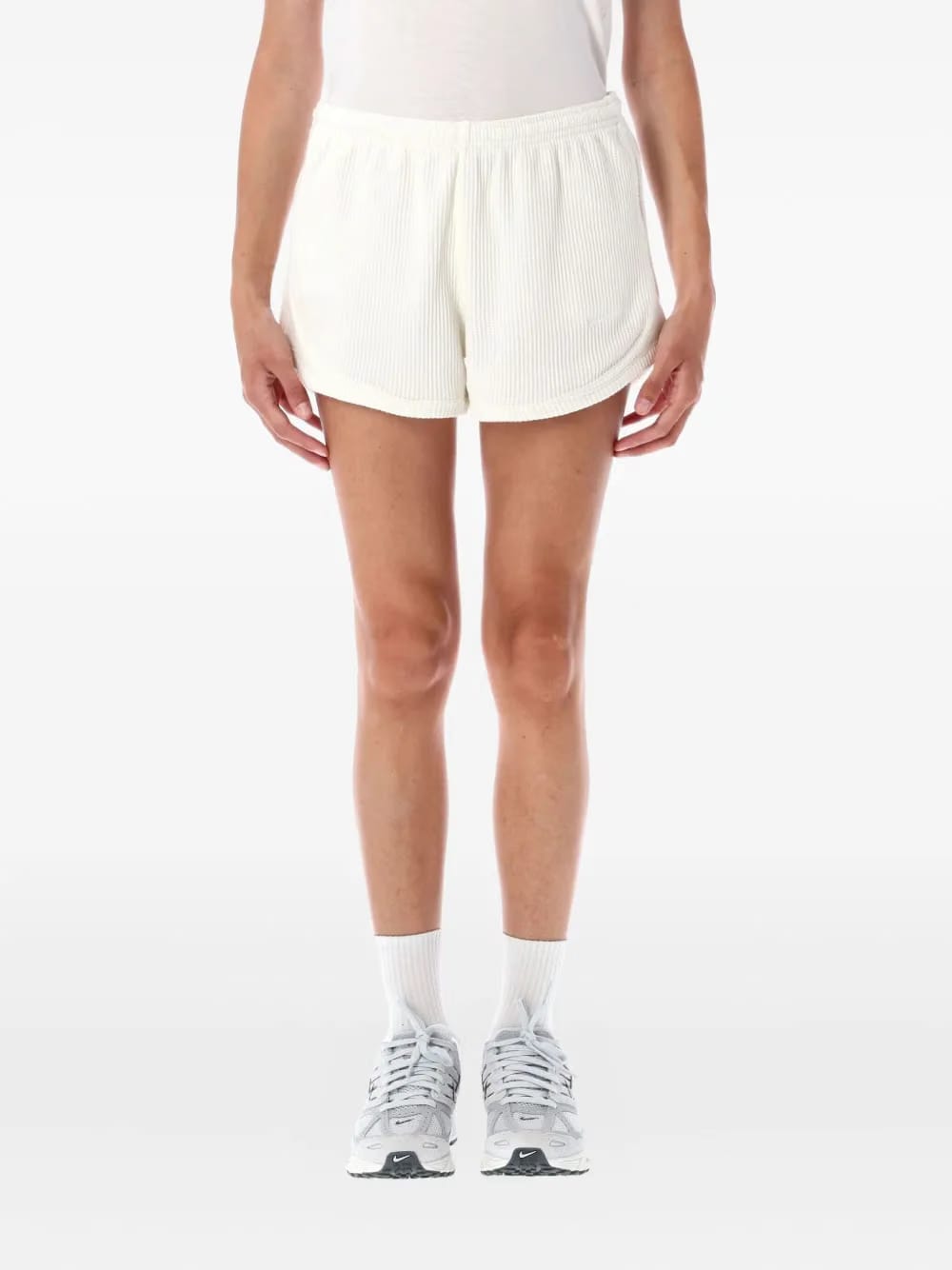 waffle cotton shorts