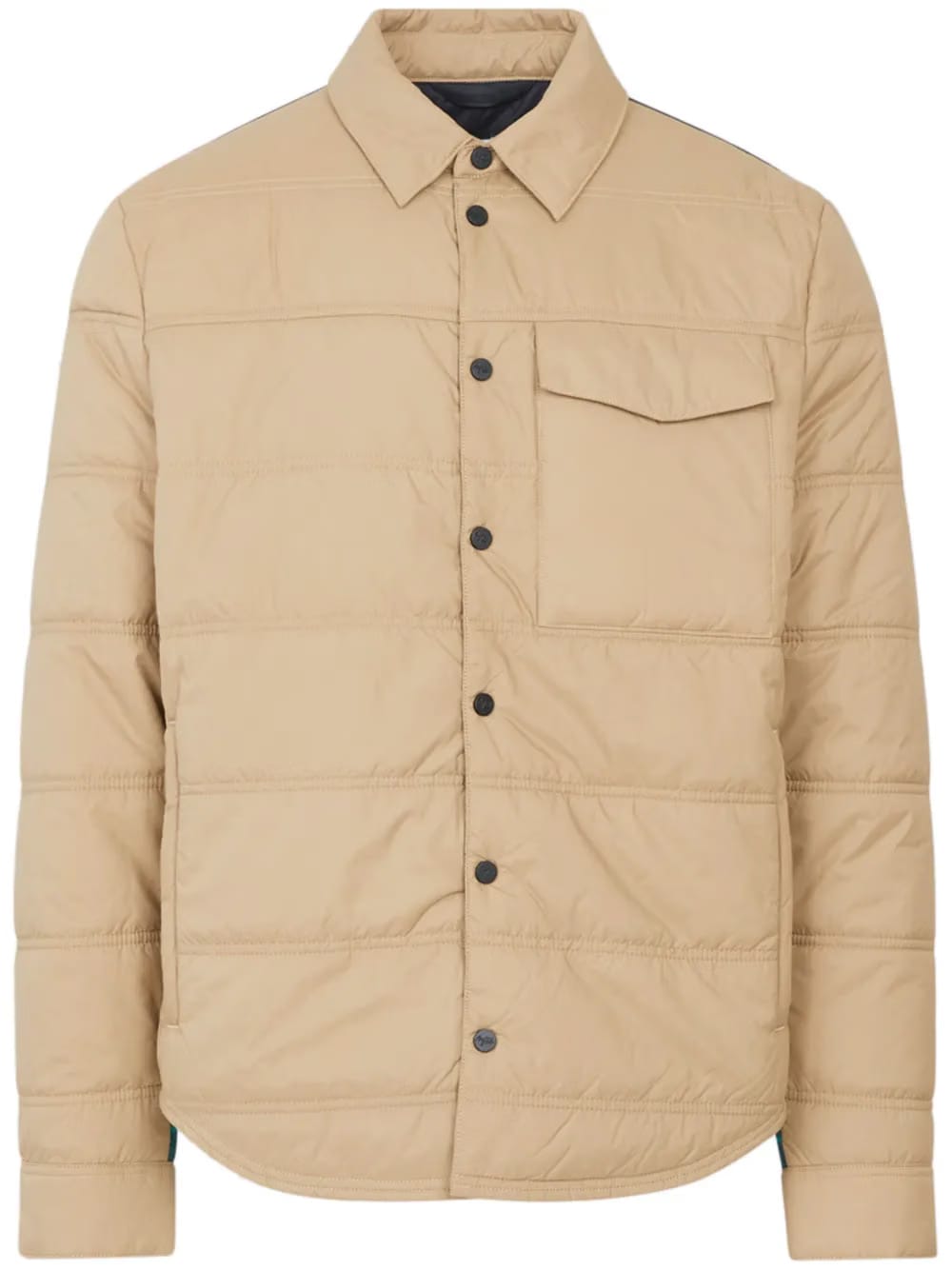 Loge Peak quilted shirt jacket