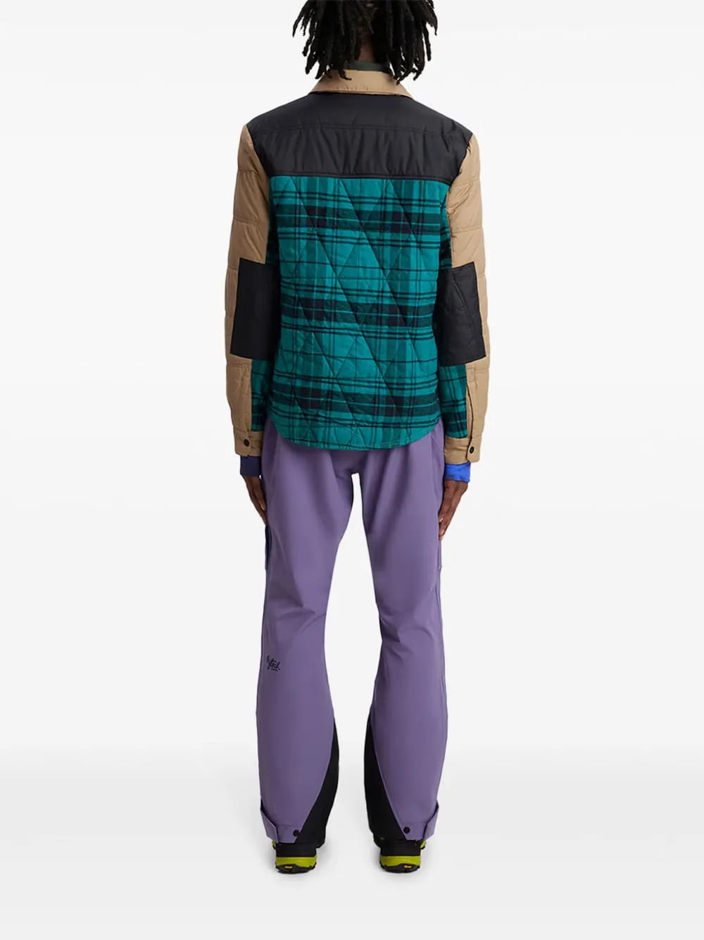 Loge Peak quilted shirt jacket