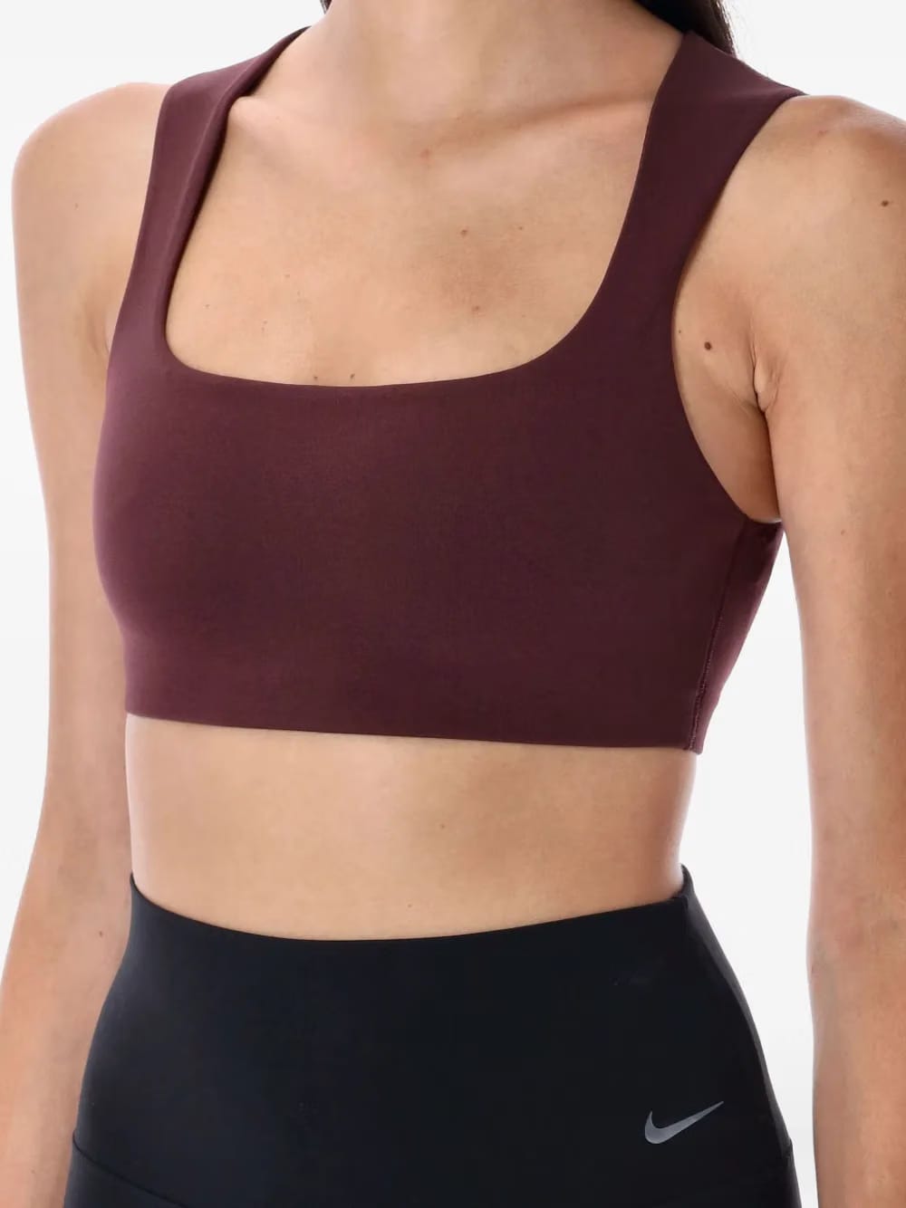 square-neckline active top