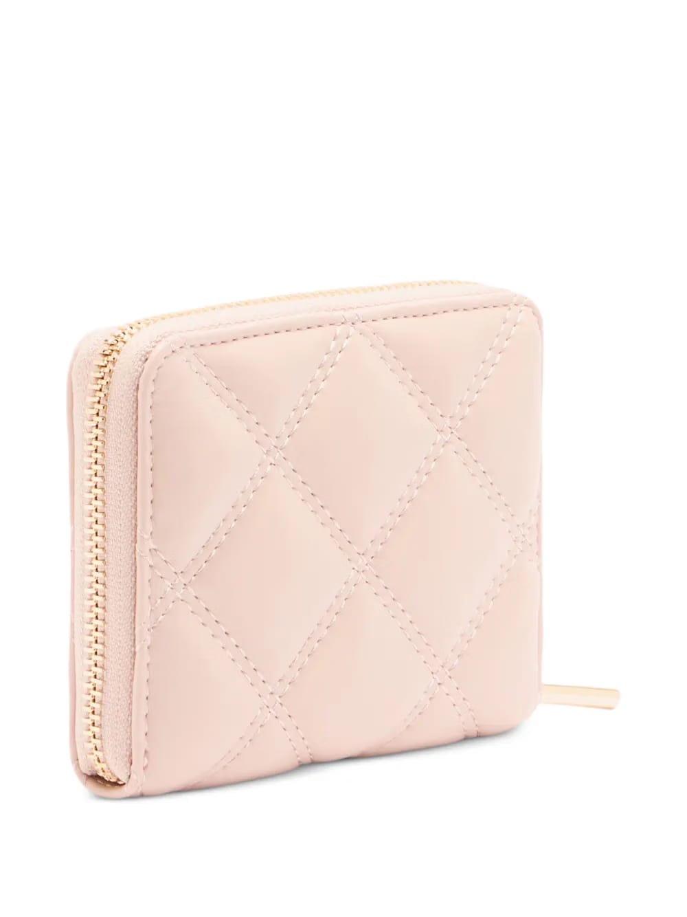 monogram quilted small wallet