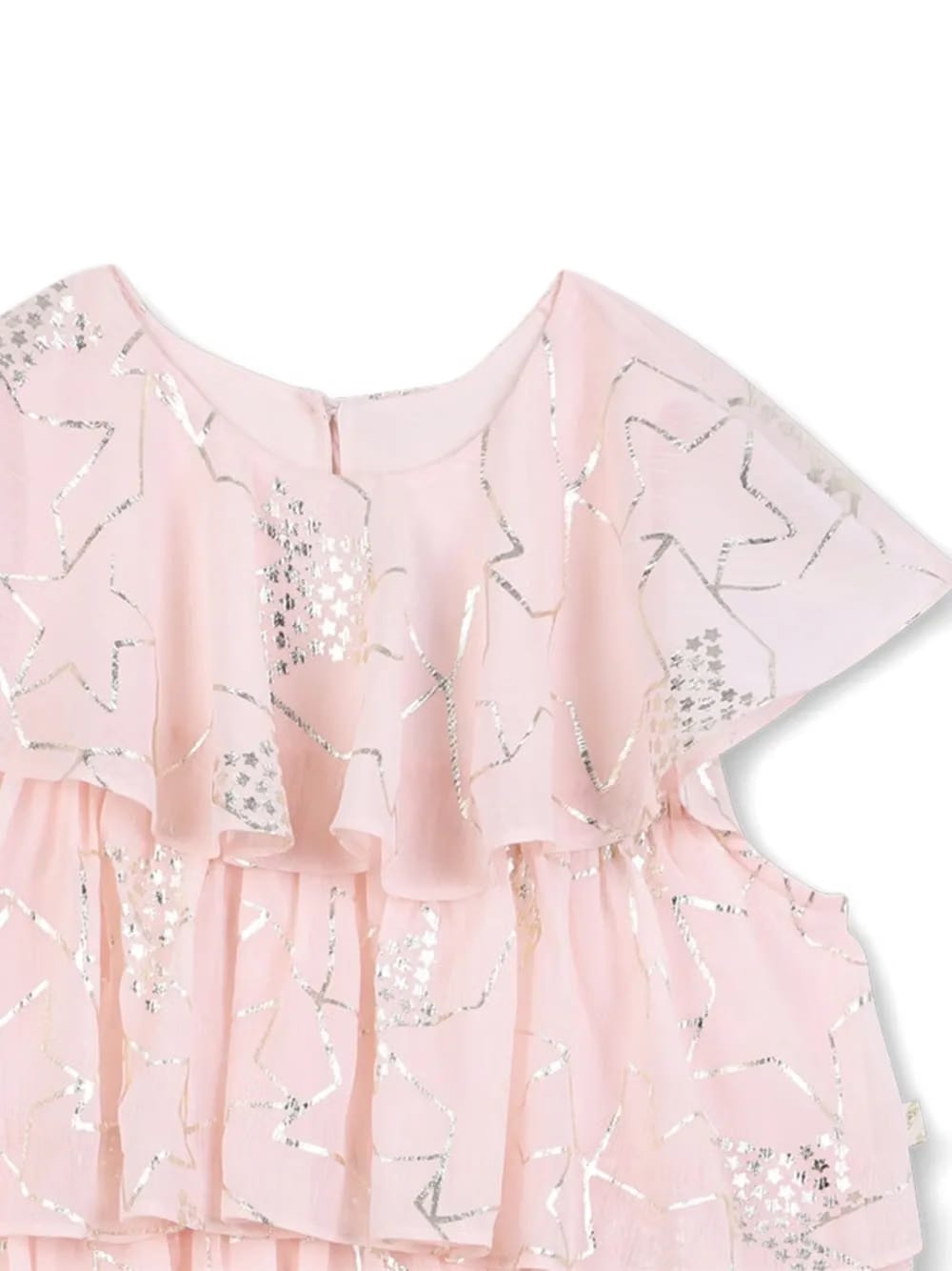 tiered ruffled dress