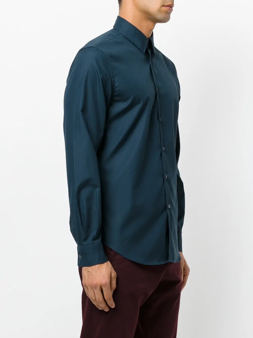 gathered cuffs shirt