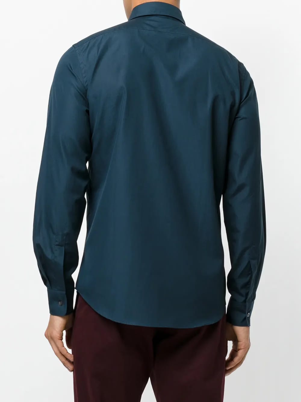 gathered cuffs shirt