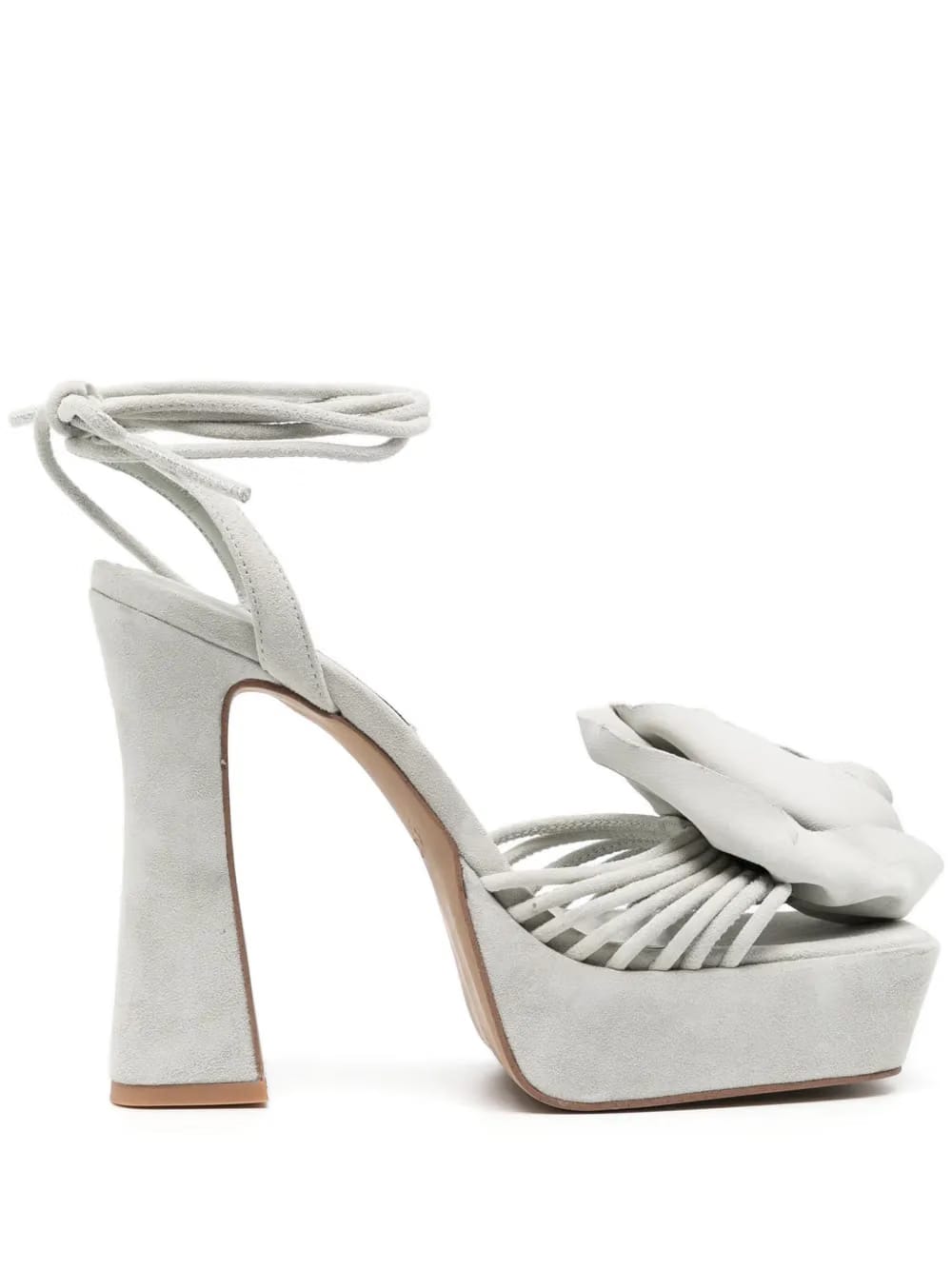 Taya 135mm suede sandals