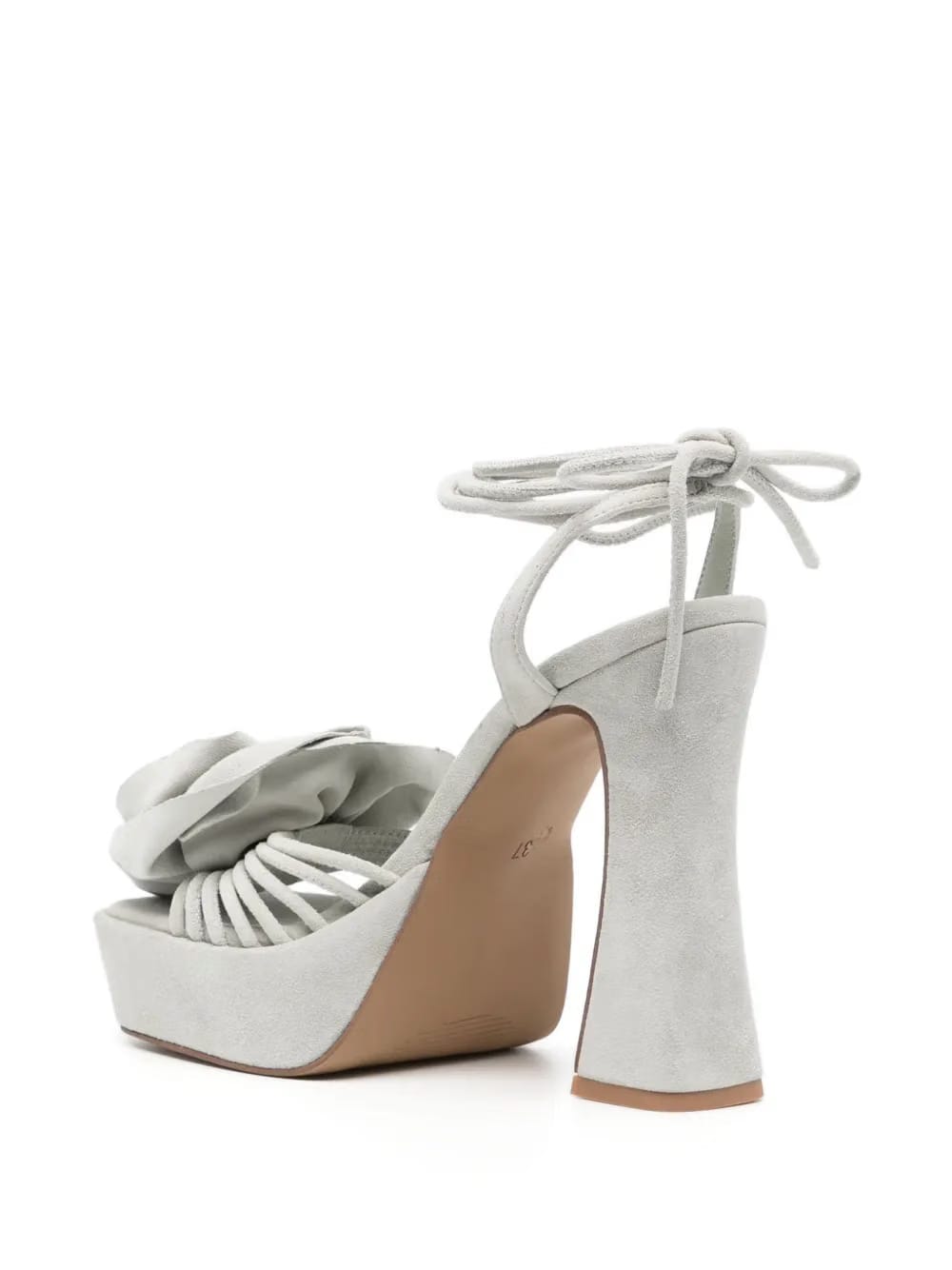 Taya 135mm suede sandals