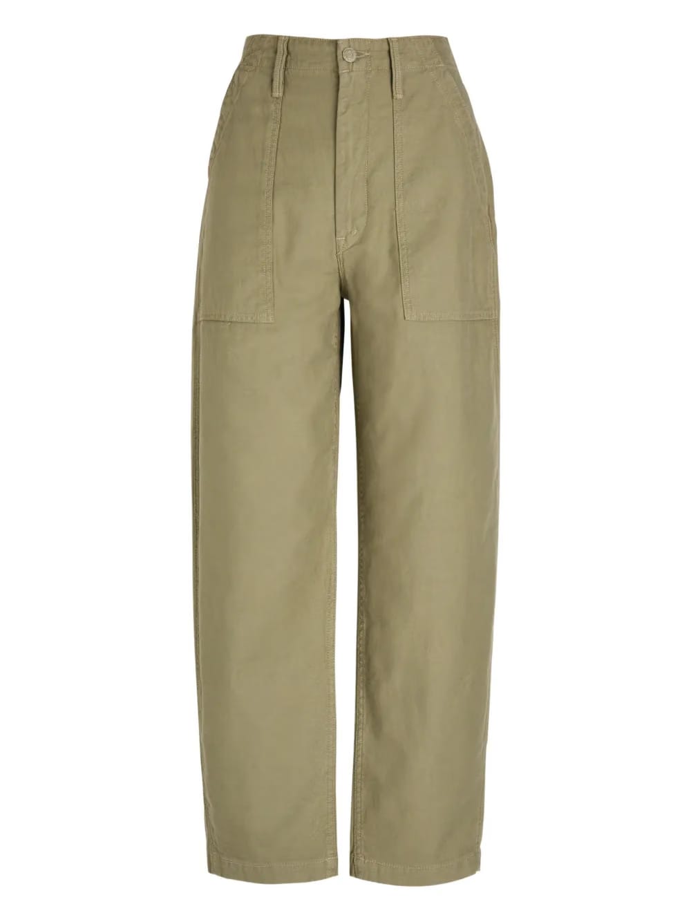 Fangirl Fatigue Flood barrel-leg trousers