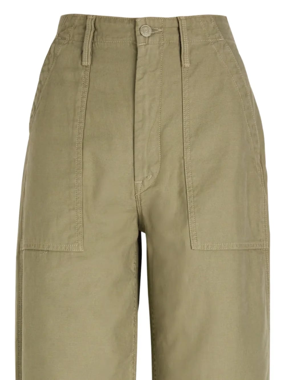 Fangirl Fatigue Flood barrel-leg trousers