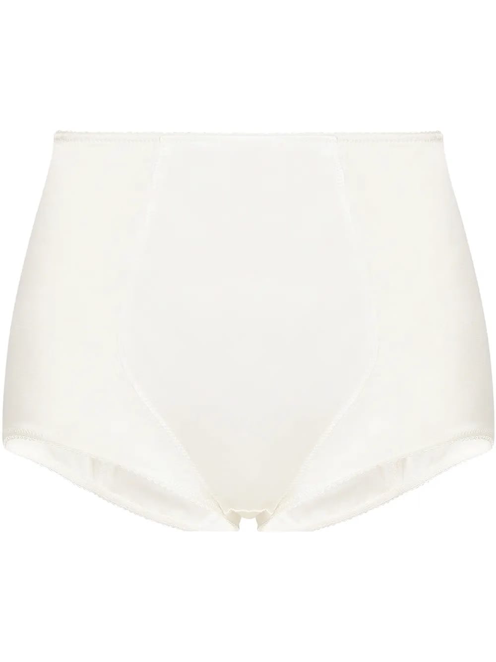 high-waisted satin briefs