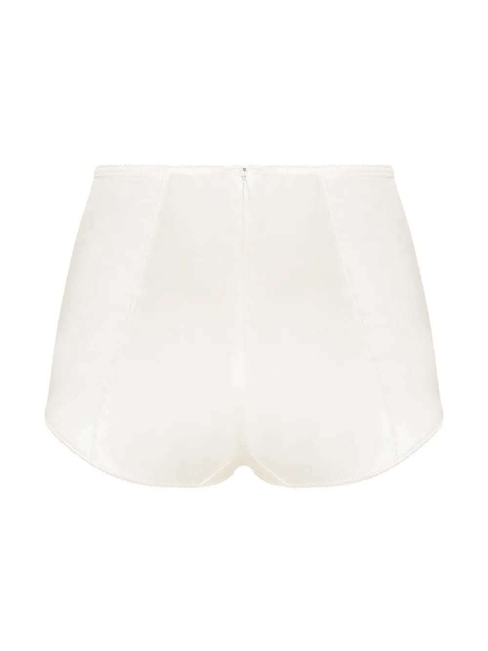 high-waisted satin briefs