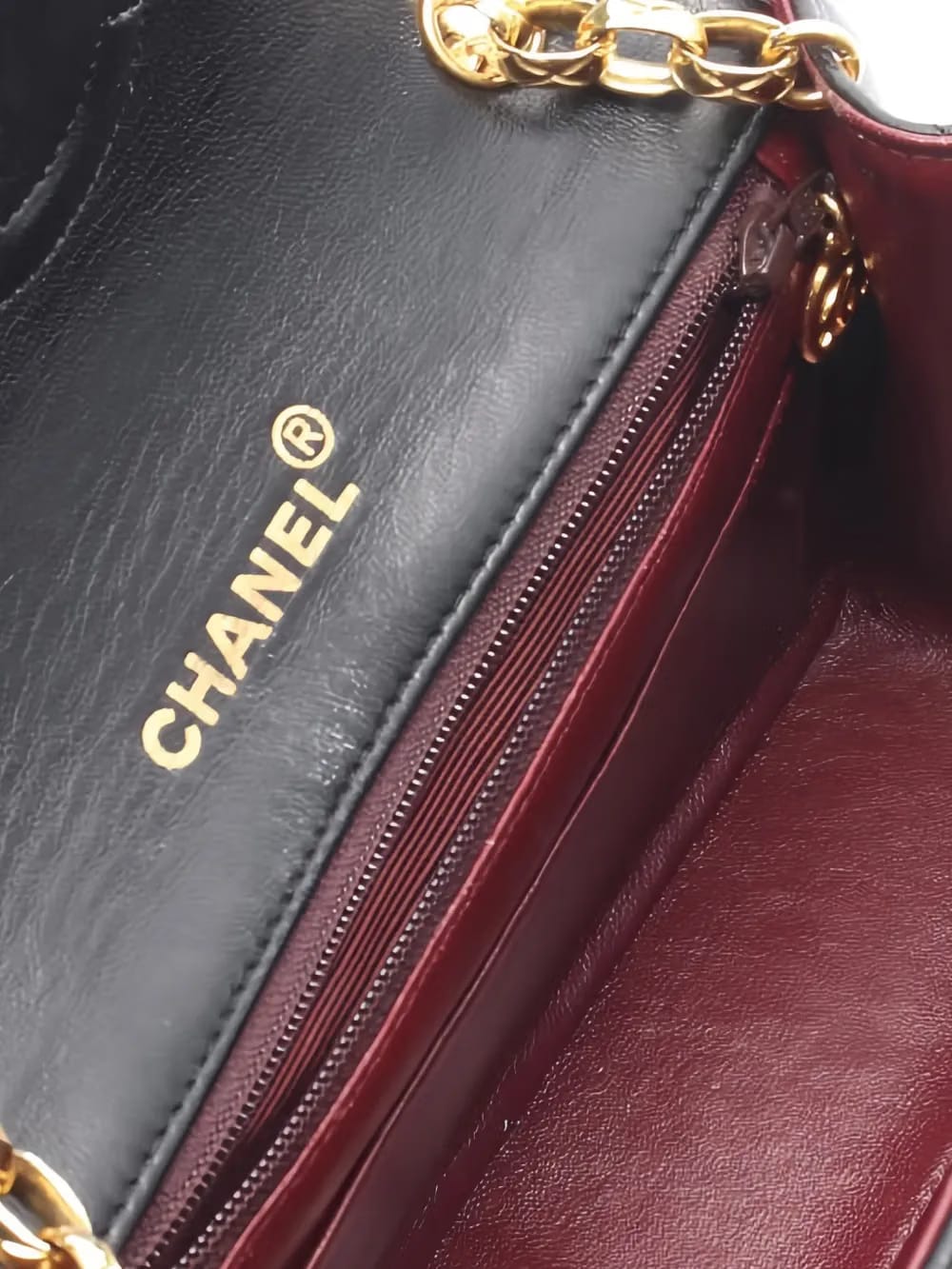 1989-1991 chain-strap shoulder bag