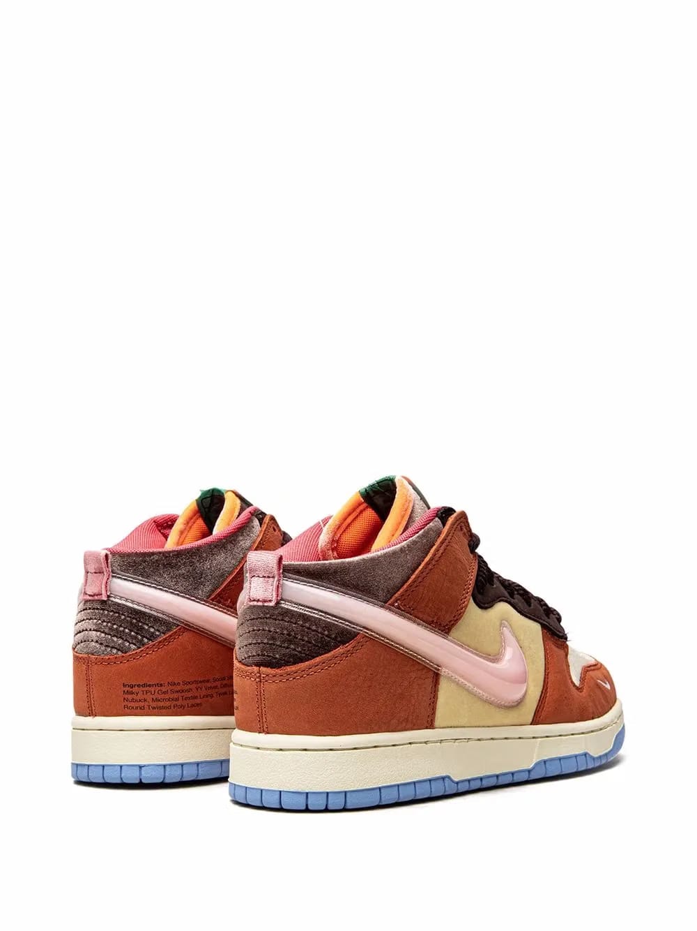x Social Status Dunk Mid "Chocolate Milk" sneakers